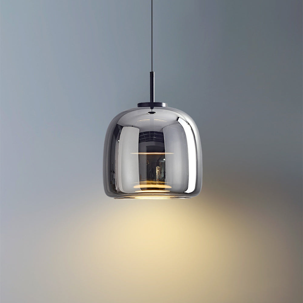 NovaLoom Vintage-Style Retro Pendant Lamp With Amber Glow