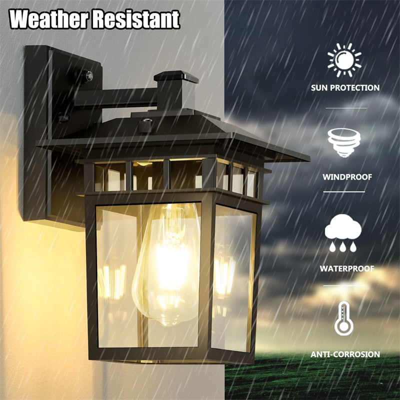 Kirrea Outdoor Waterproof Aluminum Wall Lantern for Backyard