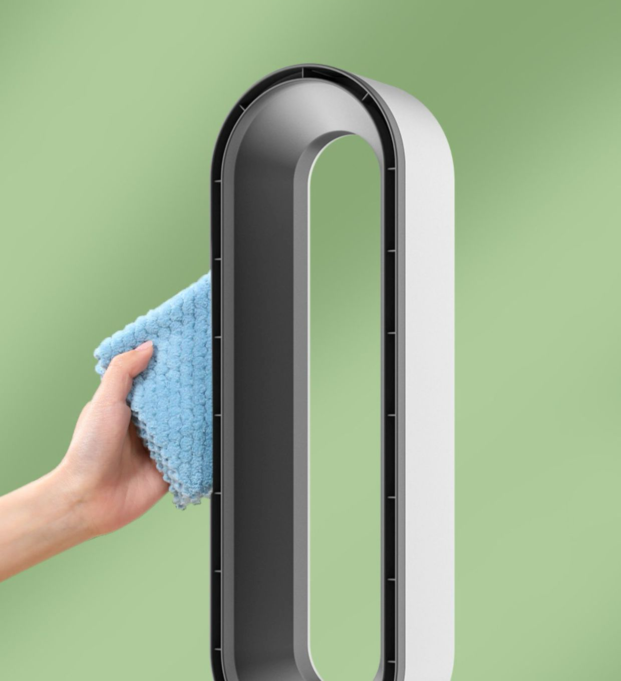 Brisa | Quiet 3-in-1 Bladeless Air Cooler & Purifier Fan