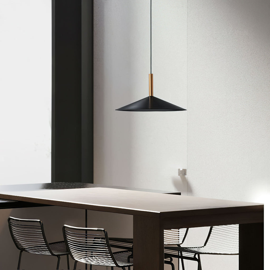 Astra Cone Pendant Light For Modern Spaces With Soft Glow