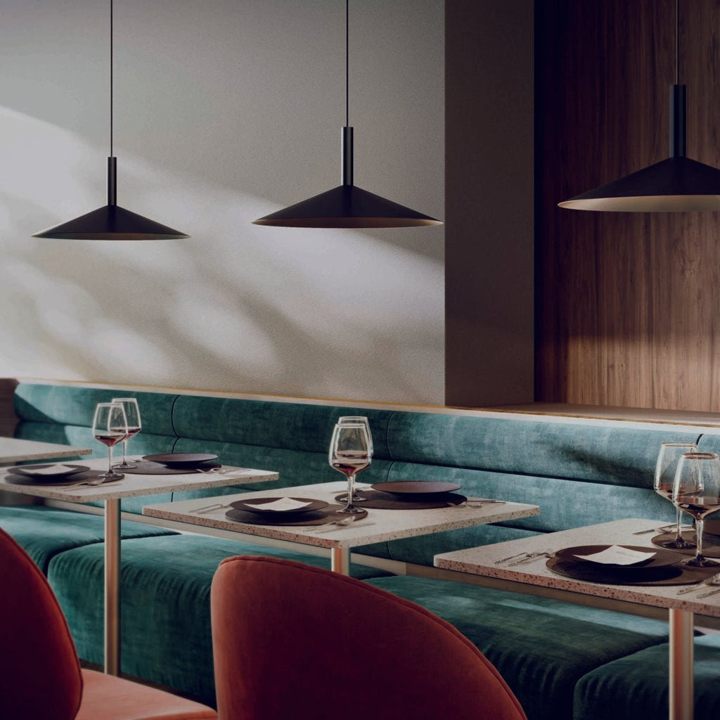 Astra Cone Pendant Light For Modern Spaces With Soft Glow