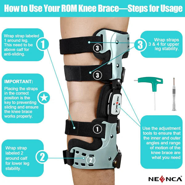 NovaKnee | OA Unloader Knee Brace Medial & Lateral Support
