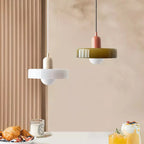 Arkea | Colored Glass Pendant Light With Adjustable Height
