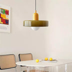 Arkea | Colored Glass Pendant Light With Adjustable Height