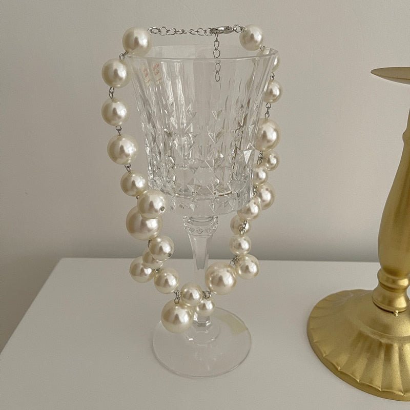 Lumineve Pearl Boutique By Elara - Elegant Pearl Necklace For Timeless Romantic Style And Classic Sophistication