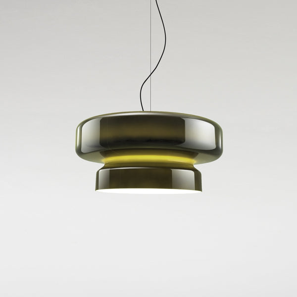 Aurelia Blown Glass Pendant Lamp With Organic Shape