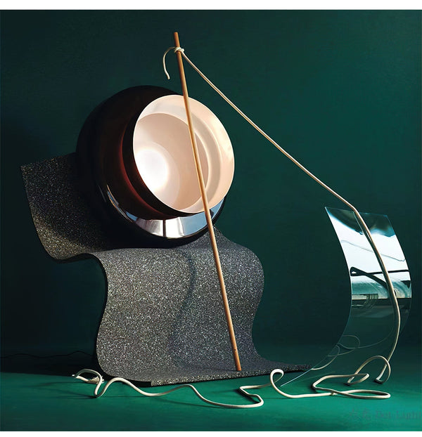 Aurelia Blown Glass Pendant Lamp With Organic Shape