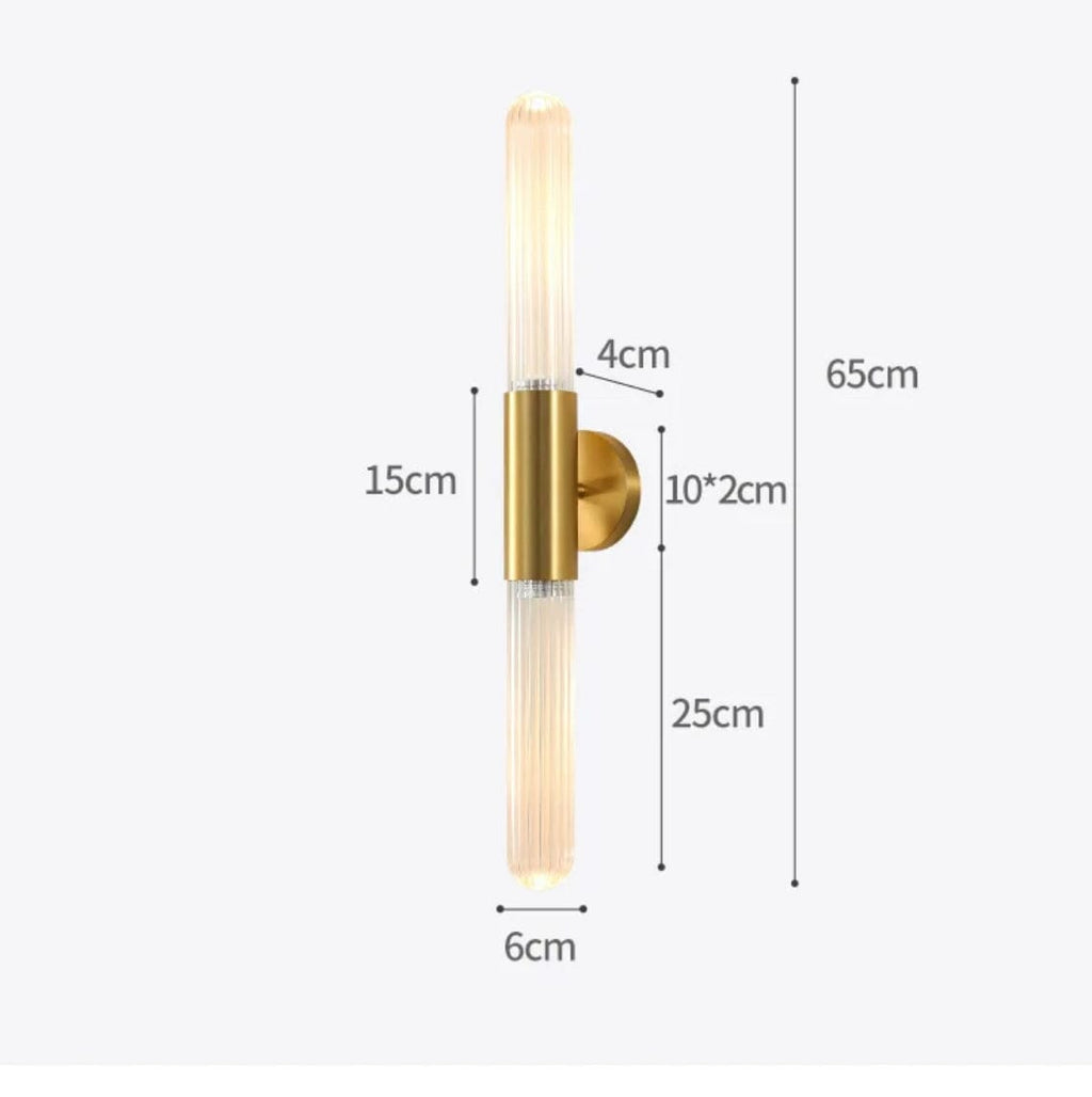 Lyra Glass Pole Lamp Modern Nordic Lighting For Homes
