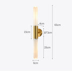 Lyra Glass Pole Lamp Modern Nordic Lighting For Homes