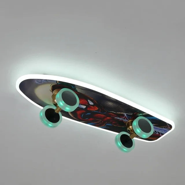 LumaBoard LED Skateboard Lights for Kids' Bedroom Decor