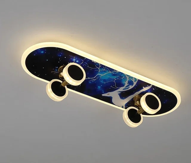 LumaBoard LED Skateboard Lights for Kids' Bedroom Decor