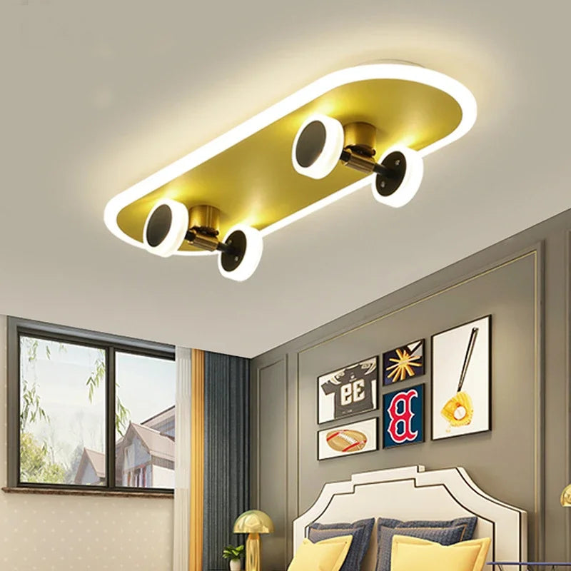 LumaBoard LED Skateboard Lights for Kids' Bedroom Decor