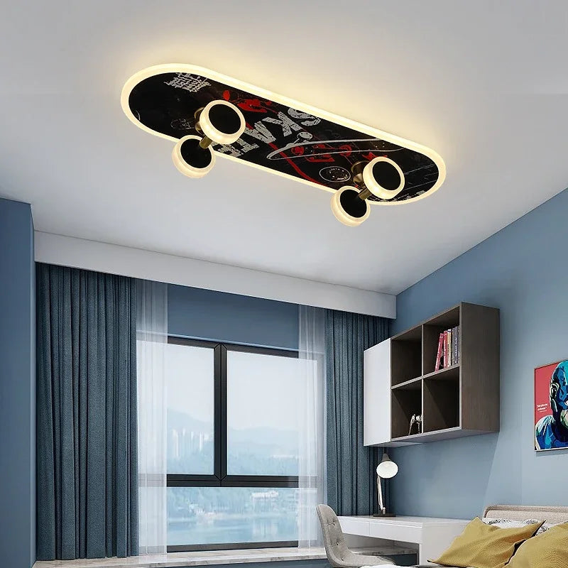 LumaBoard LED Skateboard Lights for Kids' Bedroom Decor
