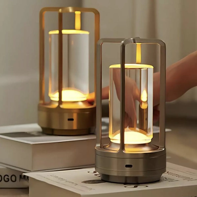 Nordic Cordless Rechargeable Touch LED Bedside Desk Lamp