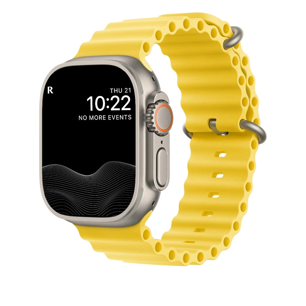 MarinaFlex Dive Strap for Apple Watch Adjustable Silicone