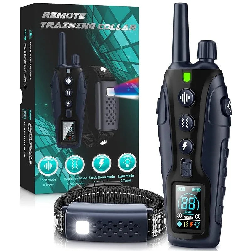 AuroraPaw Remote Dog Training Collar With 3280 Ft Range