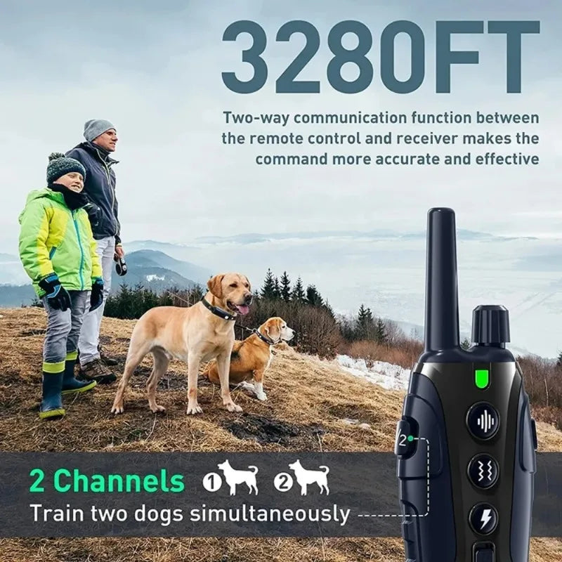 AuroraPaw Remote Dog Training Collar With 3280 Ft Range