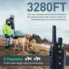 AuroraPaw Remote Dog Training Collar With 3280 Ft Range