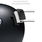 RoverRide sötét plexi teljes arcú bukósisak DOT és ECE tanúsítvánnyal