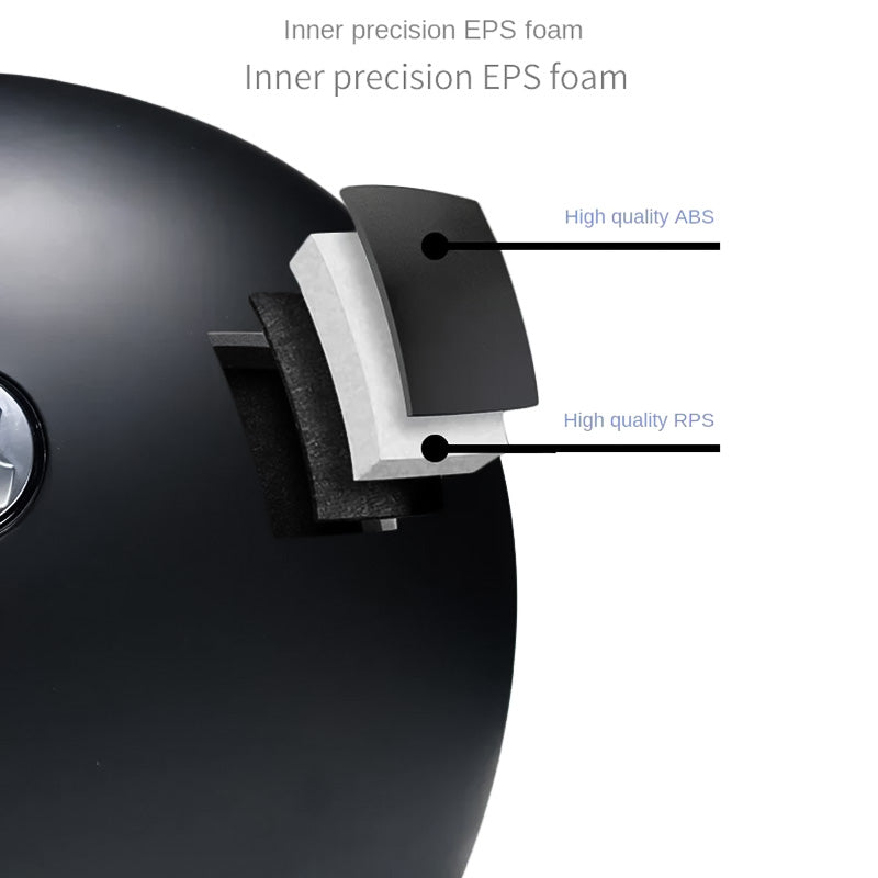 RoverRide tumma visiiri kokokypärä DOT- ja ECE-hyväksytty