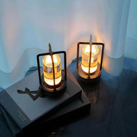 Elegant Crystal Lantern – Dimmable Light with USB Charging, Available in Gold, Silver, and Black, 9x17.5 cm 3