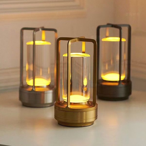 Elegant Crystal Lantern – Dimmable Light with USB Charging, Available in Gold, Silver, and Black, 9x17.5 cm 6