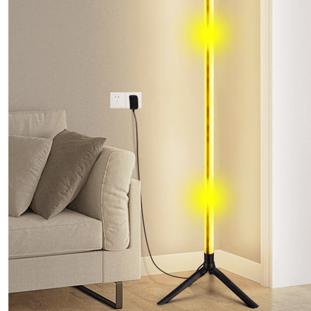 Liora Corner Mood Floor Lamp With Smart LED And Bluetooth