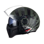 NovaShield Dual-Visor Modular Helmet DOT ECE Certified