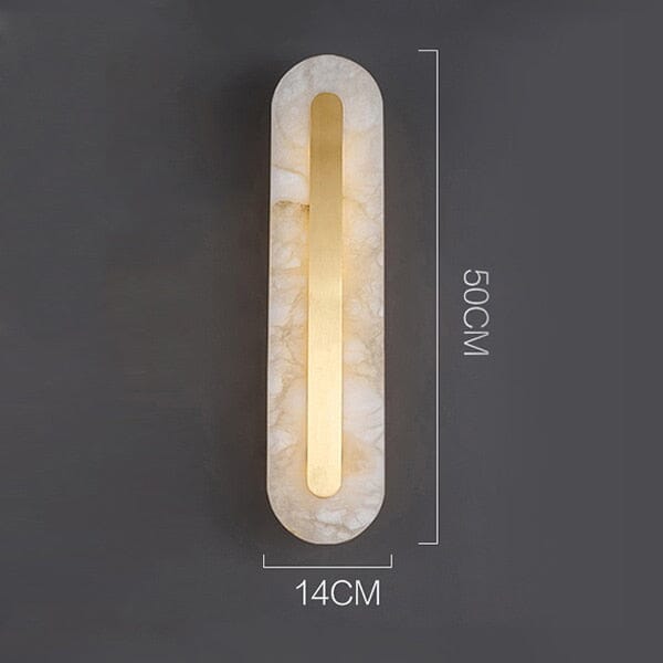 Quorra Marble Round Wall Light Timeless Home Glow Elegance