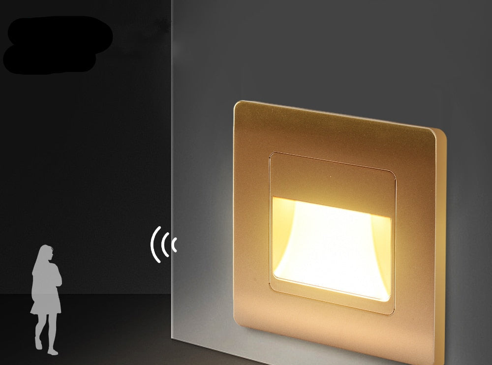 NovaStair LED Stair Light With PIR, 4 Color Options