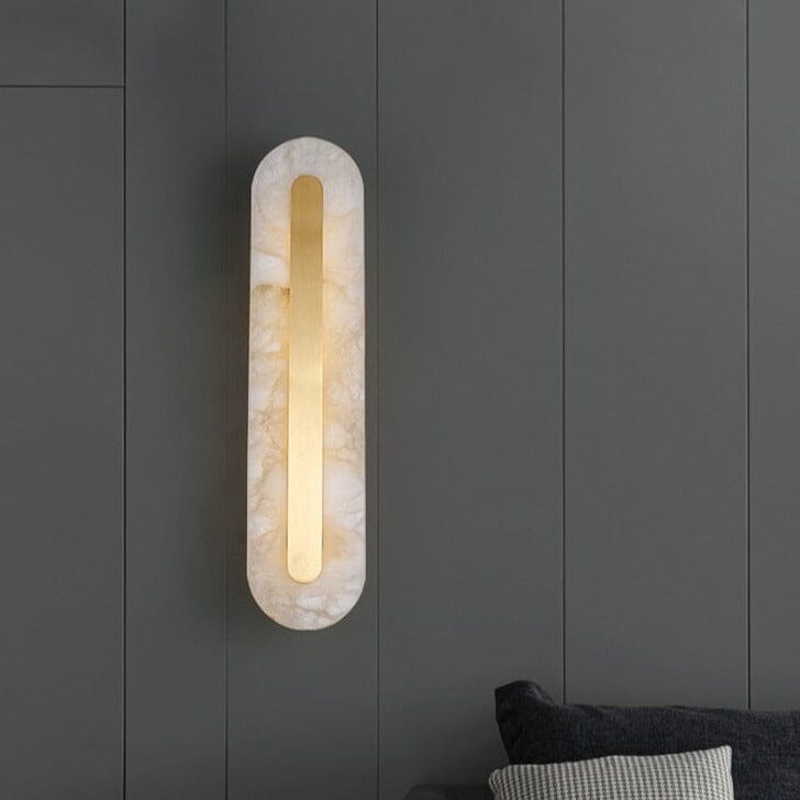 Quorra Marble Round Wall Light Timeless Home Glow Elegance