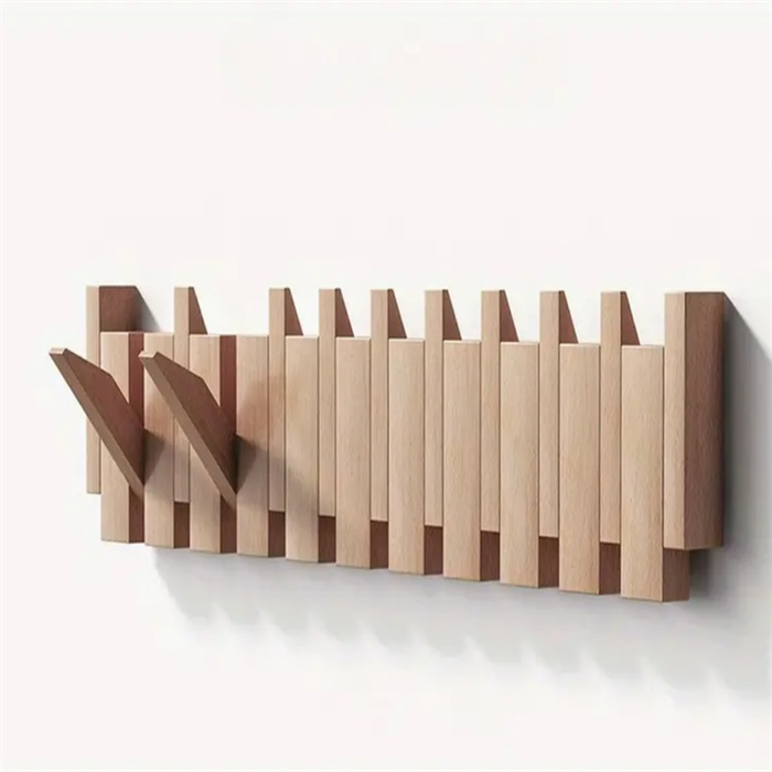 PianoCraft Coat Rack - Handmade Luxury Wooden Organizer