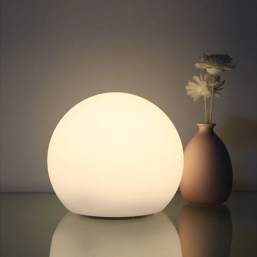 LumaOrb Rechargeable Wireless LED Table Lamp, 16 Colors