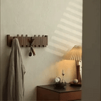 HarmoniWood Handmade Wooden Coat Rack for Hallway Entry