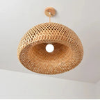 Hanging Rattan Pendant Light – Handmade Bamboo Lamp for Cozy Home Décor, Eco-Friendly Design 5