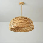 Hanging Rattan Pendant Light – Handmade Bamboo Lamp for Cozy Home Décor, Eco-Friendly Design 7