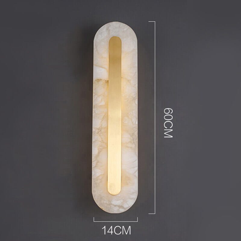 Quorra Marble Round Wall Light Timeless Home Glow Elegance