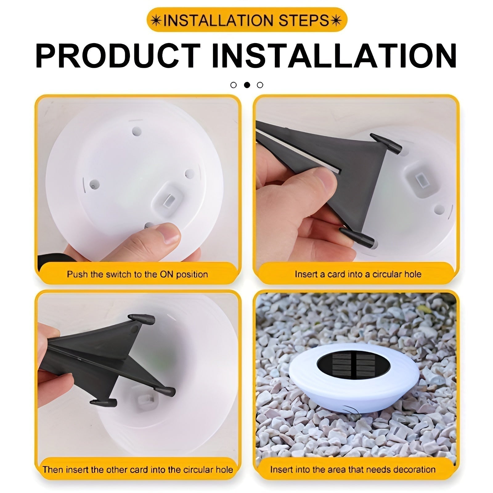 HelioGlow Weatherproof Solar LED Lamp for Garden Patio