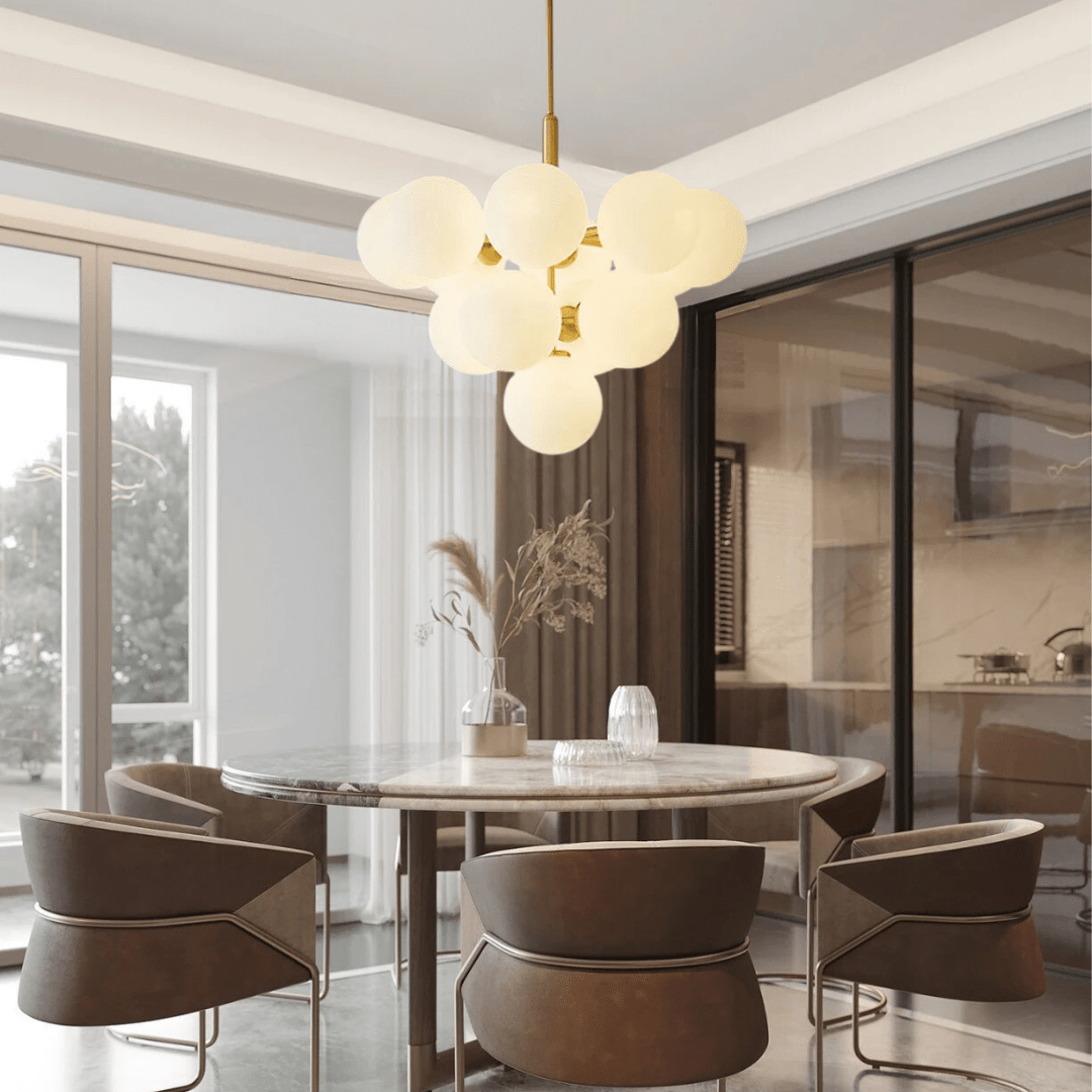 Lyrrin | Iron LED Pendant Light With Five-Head Design