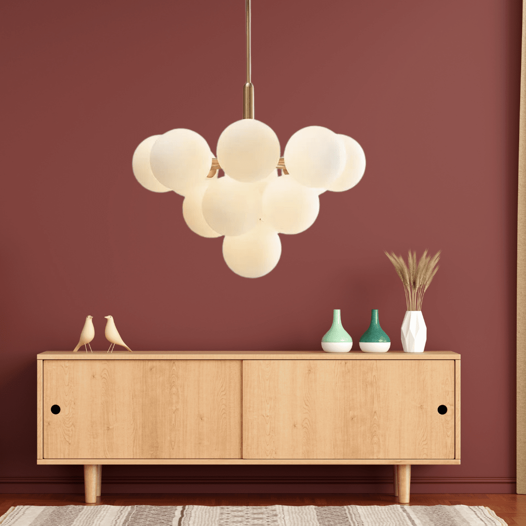 Lyrrin | Iron LED Pendant Light With Five-Head Design