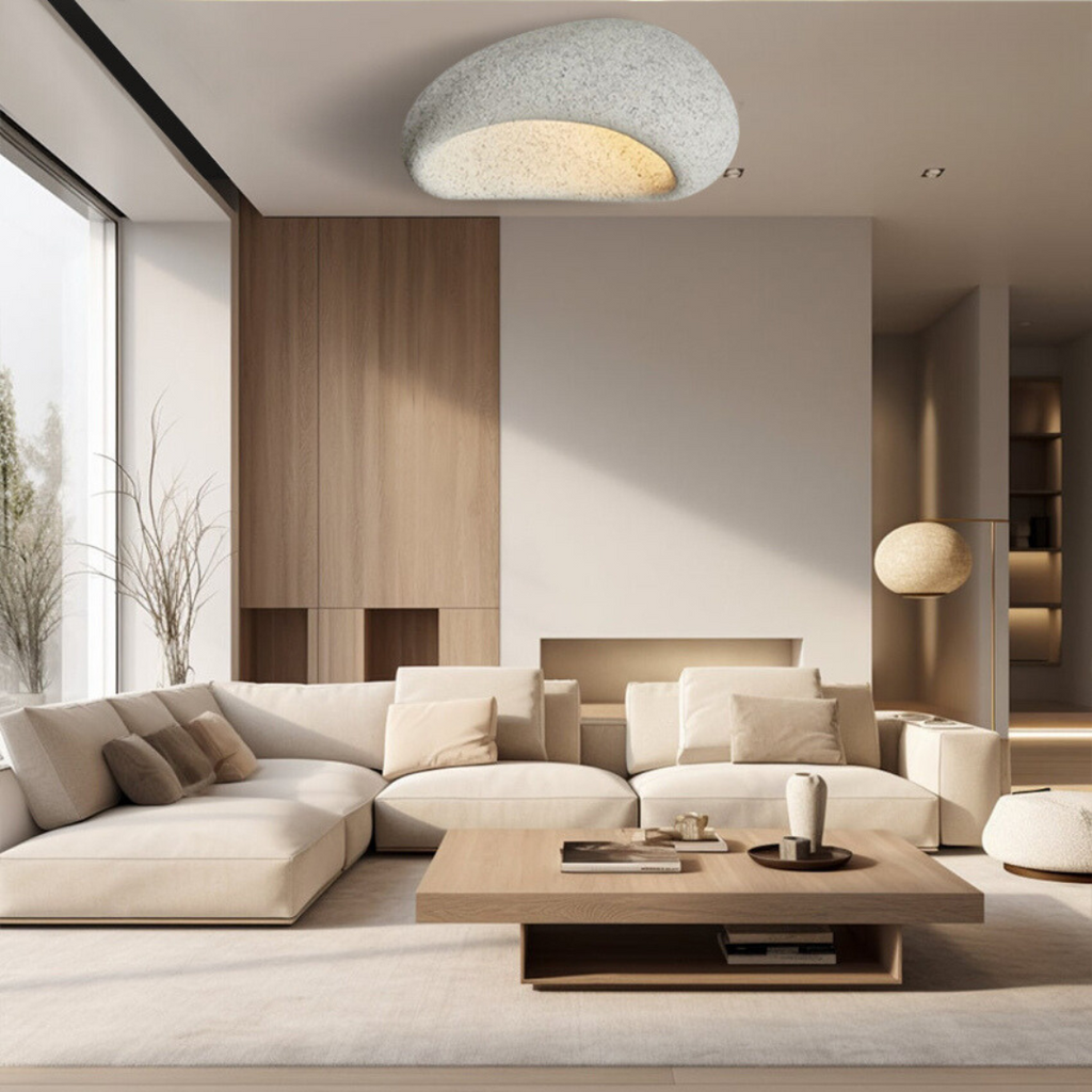 Kirelo Ceiling Light Japanese-Inspired Wabi-Sabi Glow