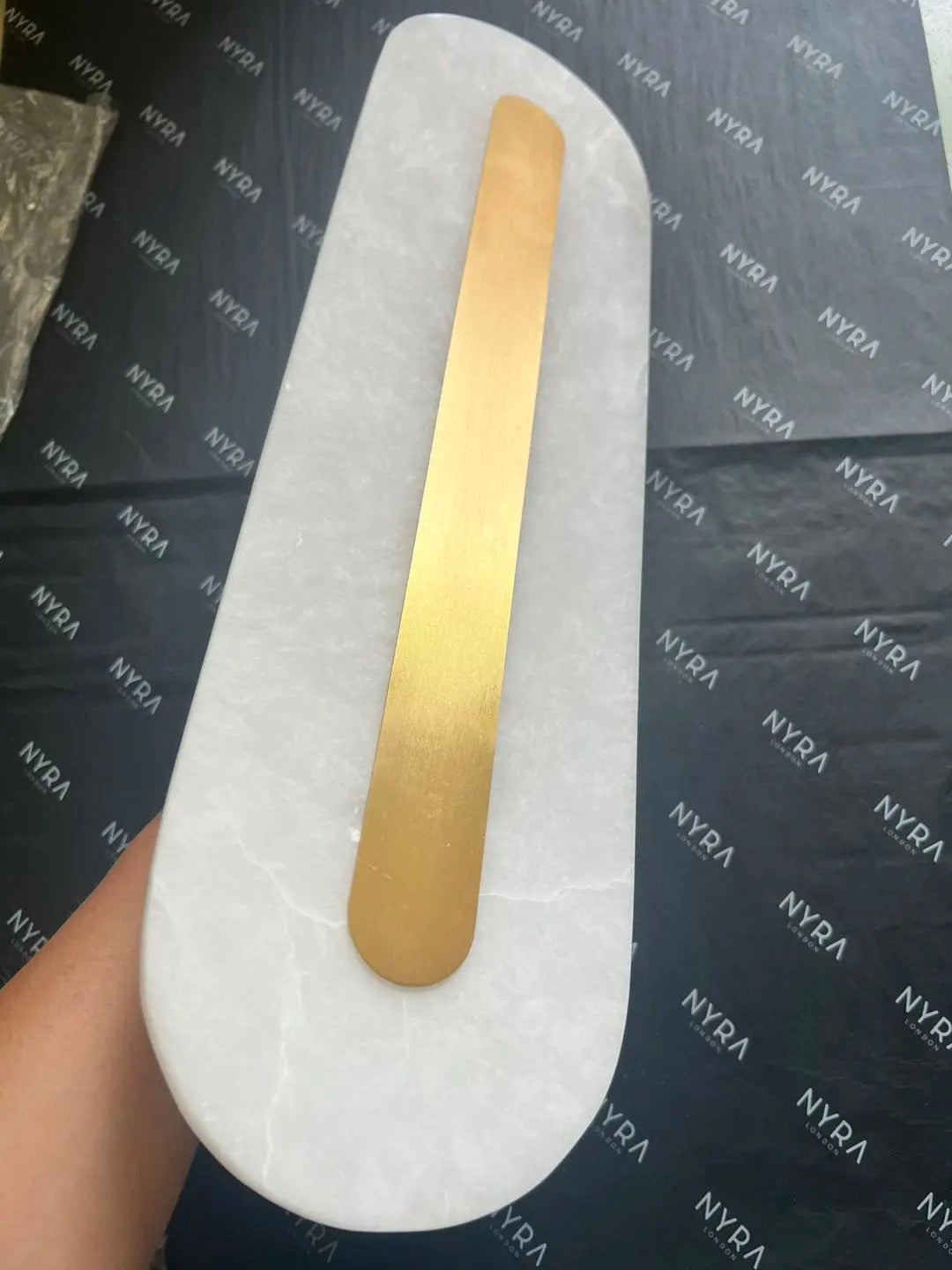 Quorra Marble Round Wall Light Timeless Home Glow Elegance