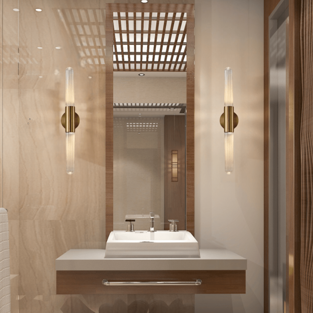 Lyra Glass Pole Lamp Modern Nordic Lighting For Homes