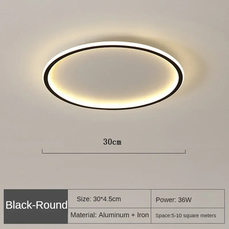 Nordhavn Dimmable Scandinavian LED Ceiling Light In Warm White For Living Room Dining Room And Hallway
