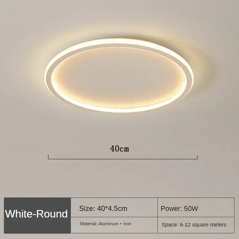 Nordhavn Dimmable Scandinavian LED Ceiling Light In Warm White For Living Room Dining Room And Hallway