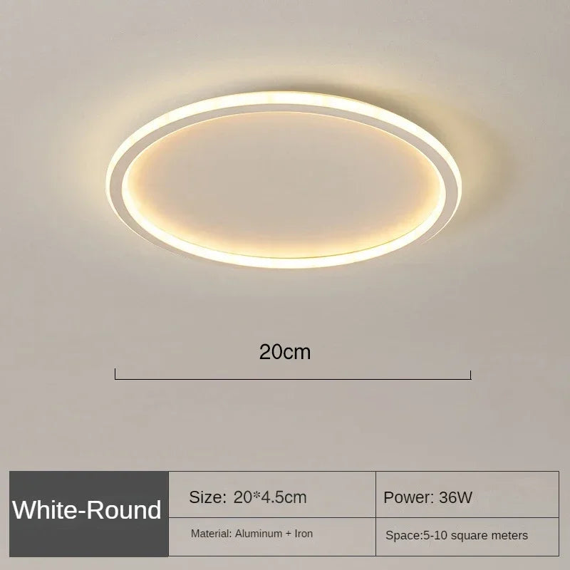 Nordhavn Dimmable Scandinavian LED Ceiling Light In Warm White For Living Room Dining Room And Hallway