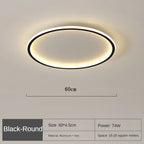 Nordhavn Dimmable Scandinavian LED Ceiling Light In Warm White For Living Room Dining Room And Hallway