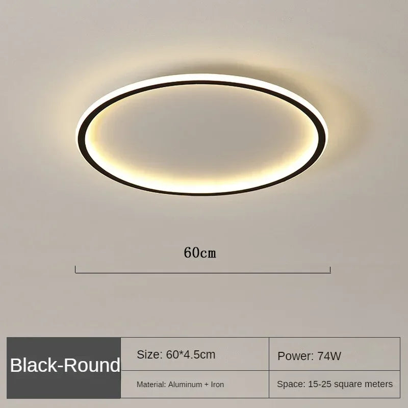 Nordhavn Dimmable Scandinavian LED Ceiling Light In Warm White For Living Room Dining Room And Hallway