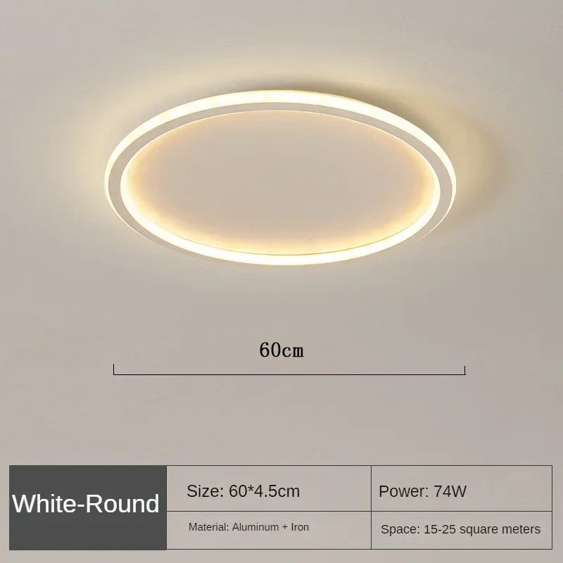Nordhavn Dimmable Scandinavian LED Ceiling Light In Warm White For Living Room Dining Room And Hallway