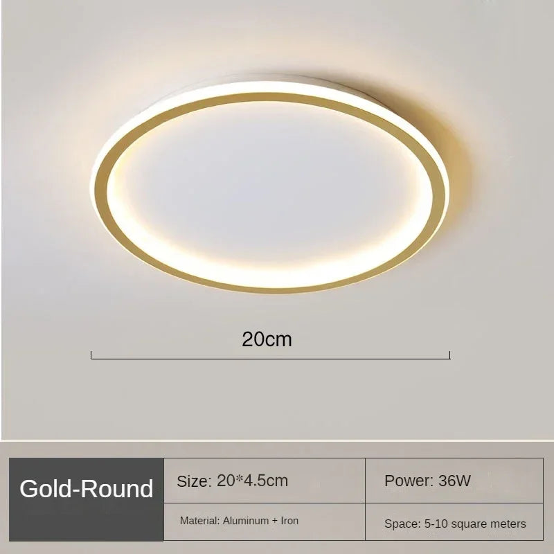 Nordhavn Dimmable Scandinavian LED Ceiling Light In Warm White For Living Room Dining Room And Hallway